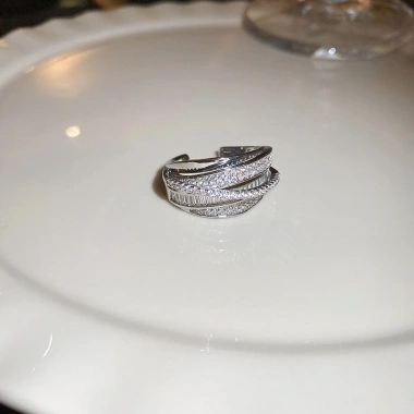 Nhẫn nữ zircon thanh lịch, thiết kế tối giản - Giá ưu đãi 49.474₫, thời trang 7