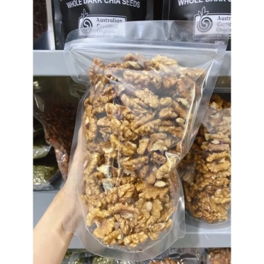 Nhân óc chó đen 1kg nguyên khối không vỡ - Sữa hạt thơm ngon, chỉ 110.000₫