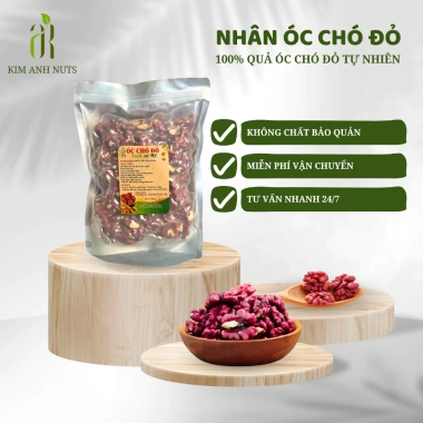 Nhân óc chó Kim Anh Nuts 500gr - Hạt óc chó Mỹ tách vỏ, dinh dưỡng bà bầu, 117.000₫ Nhân óc chó Kim Anh Nuts 500gr - Hạt óc chó Mỹ tách vỏ, dinh dưỡng bà bầu, 117.000₫