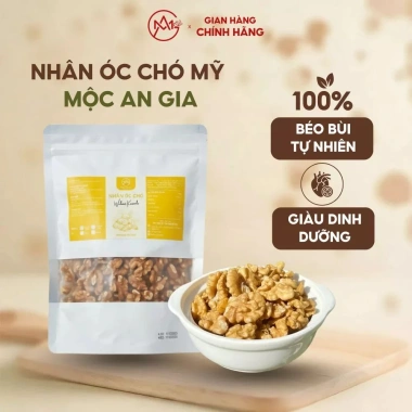 Nhân Óc Chó Mỹ Béo Bùi Tự Nhiên - Lành Não Bộ Tim Mạch, Hạt Ngũ Cốc Dinh Dưỡng, Giá Ưu Đãi 160.000đ