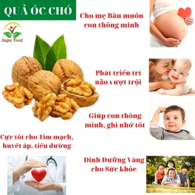 Nhân óc chó sấy chín Onefood68 500g – Óc chó Mỹ loại 1, giòn ngon, 75.000₫ 3