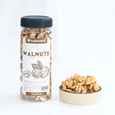 Nhân óc chó vàng TANU NUTS - Hạt óc chó tách vỏ Chile, ngũ cốc dinh dưỡng cho bà bầu, ăn kiêng, giảm cân 156.800 VND 10 Nhân óc chó vàng TANU NUTS - Hạt óc chó tách vỏ Chile, ngũ cốc dinh dưỡng cho bà bầu, ăn kiêng, giảm cân 156.800 VND 10