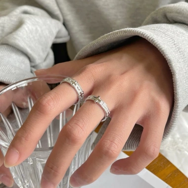 Nhẫn ONER Bạc 925 Essren Ring - Bảo hành 1 năm, Giá ưu đãi 535.000₫ 5