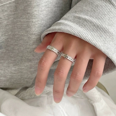 Nhẫn ONER Bạc 925 Essren Ring - Bảo hành 1 năm, Giá ưu đãi 535.000₫ 9