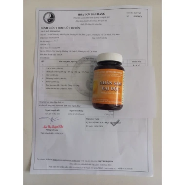 Nhân Sâm Bại Độc Bệnh Viện YHCT Tp.HCM – Tăng đề kháng, giá ưu đãi 140k giảm từ 177.800
