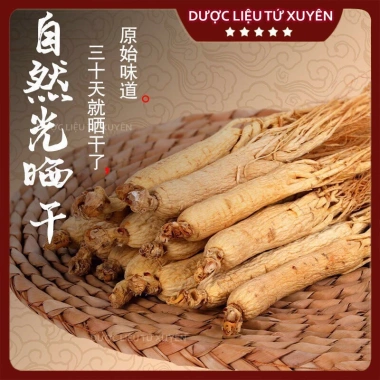 Nhân Sâm Cát Lâm Hàng Thượng Phẩm Size To 60g Đẹp Thơm Giá chỉ 240.000đ