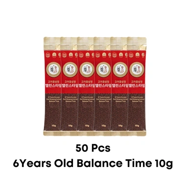 Nhân sâm đỏ Hàn Quốc 10g thời gian cân bằng - Tăng miễn dịch, sức khỏe hàng ngày, giá ưu đãi 418.000₫