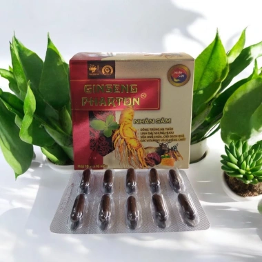 Nhân sâm Ginseng Pharton HQ 100 viên Tăng sức khỏe, giảm mệt mỏi, ăn ngon, 215.000₫