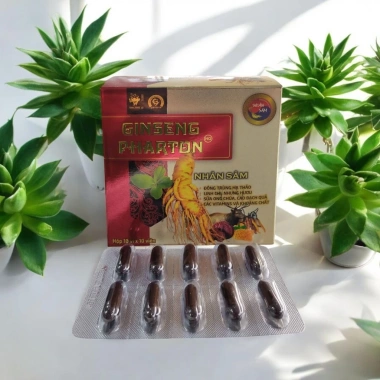 Nhân sâm Ginseng Pharton HQ 100 viên Tăng sức khỏe, giảm mệt mỏi, ăn ngon, 215.000₫