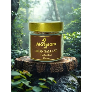 Nhân Sâm Lát Canada 30g - Giá ưu đãi 490.000đ, tăng sức đề kháng, hỗ trợ sức khỏe