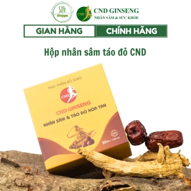 Nhân sâm táo đỏ hòa tan CND Ginseng - Tăng sức đề kháng, hỗ trợ sức khỏe, giá chỉ 280.000đ giảm ngay 2