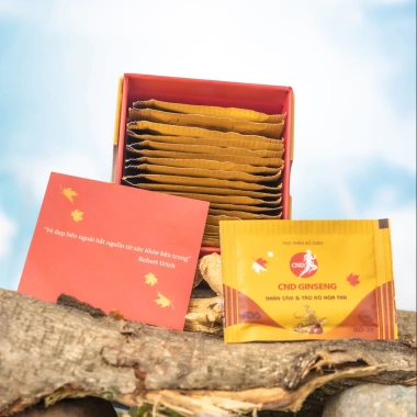 Nhân sâm táo đỏ hòa tan CND Ginseng - Tăng sức đề kháng, hỗ trợ sức khỏe, giá chỉ 280.000đ giảm ngay 3