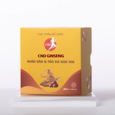 Nhân sâm táo đỏ hòa tan CND Ginseng - Tăng sức đề kháng, hỗ trợ sức khỏe, giá chỉ 280.000đ giảm ngay 10
