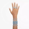 Nhẫn Swarovski S925 bạc Baguette xanh pha lê đá quý Quà Tặng Lễ Tình Nhân và Sinh Nhật 2