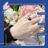 Nhẫn thiên nga đen nữ SWA Fullbox sang trọng, tinh tế - Giá chỉ 669.000₫