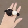 Nhẫn Tóc Ngọc Trai Co Dãn Phù Hợp Đuôi Ngựa và Kiểu Tóc Khác, Giá 30.650₫ 9