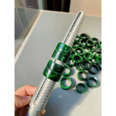 Nhẫn tròn đá Ngọc sơn thủy bản to 1-1.2cm - Giá ưu đãi 980.000 VND, sang trọng, tinh tế