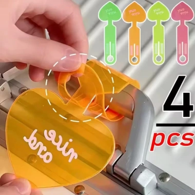 Nhãn vali di động PVC trong suốt hình trái tim huỳnh quang – Chống mất thẻ du lịch, bền chắc, giá chỉ 38.124₫