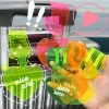 Nhãn vali di động PVC trong suốt hình trái tim huỳnh quang – Chống mất thẻ du lịch, bền chắc, giá chỉ 38.124₫ 2