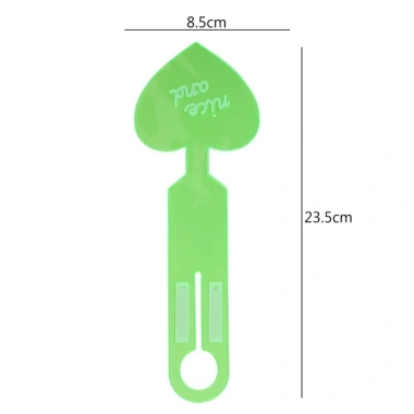 Nhãn vali di động PVC trong suốt hình trái tim huỳnh quang – Chống mất thẻ du lịch, bền chắc, giá chỉ 38.124₫