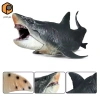 Nhân vật hành động cá mập vẽ tay - Mô hình Megalodon thực tế cho trẻ em