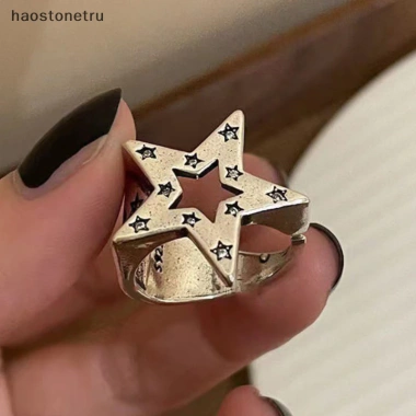 Nhẫn Vintage Gothic Pentagram Ngôi Sao Hợp Kim Mở Điều Chỉnh - Punk Bạc 37.950đ 7 Nhẫn Vintage Gothic Pentagram Ngôi Sao Hợp Kim Mở Điều Chỉnh - Punk Bạc 37.950đ 7