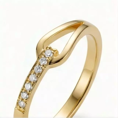 Nhẫn Zirconia LENA Thép Không Gỉ Sang Trọng Phong Cách Nữ Nhẫn Hứa 284.900₫