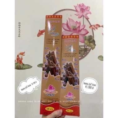 Nhang Hương Quế Làng Ta 100 nén 30-40cm - Không hoá chất, ít khói, an toàn - 45.000 VND