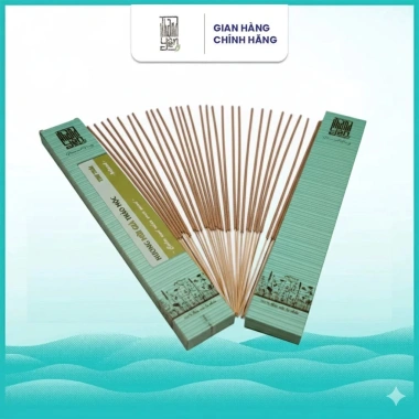 Nhang Lá Mùi Già Thanh Yên 60 cây 38cm - Hương vị Tết xưa, thanh tịnh ban thờ, cao cấp, giảm giá 50.000 VND
