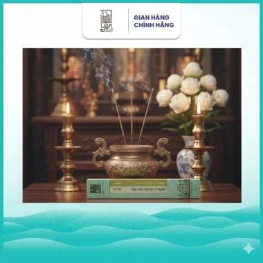 Nhang Lá Mùi Già Thanh Yên 60 cây 38cm - Hương vị Tết xưa, thanh tịnh ban thờ, cao cấp, giảm giá 50.000 VND 3 Nhang Lá Mùi Già Thanh Yên 60 cây 38cm - Hương vị Tết xưa, thanh tịnh ban thờ, cao cấp, giảm giá 50.000 VND 3