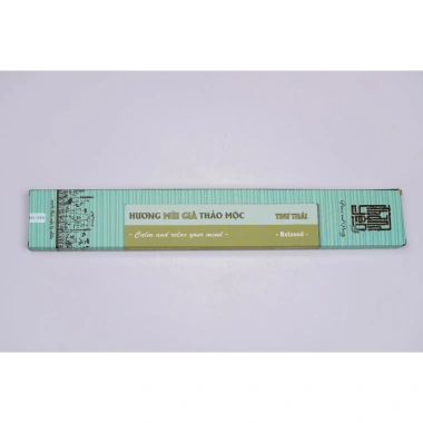 Nhang Lá Mùi Già Thanh Yên 60 cây 38cm - Hương vị Tết xưa, thanh tịnh ban thờ, cao cấp, giảm giá 50.000 VND