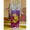 Nhang nở hoa 6 cánh 1trụ lộc, 18 cây 40cm, đàn hương đỏ nâu - Giá chỉ 49.000₫ 2