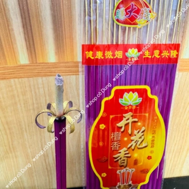 Nhang Phú Quý nở đẹp 6 cánh 18 cây - Sỉ 10 bó giá ưu đãi 230k - Cơ sở sản xuất uy tín