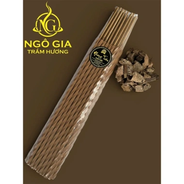 Nhang sào thân xoắn trầm hương 3 cây 100cm - Dùng cúng Tết, giao thừa, Phật, ông bà - Giá 89.000đ