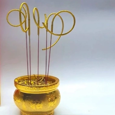 NHANG TÀI LỘC TÀN VÀNG ÁNH KIM - Cuộn Tàn Số 6, Giá chỉ 90.000đ, May mắn, Thịnh vượng 8