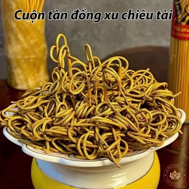 Nhang Thái Lan Thần Tài 185 nén Nhũ Vàng ít khói - Thờ cúng phong thủy 50k 8