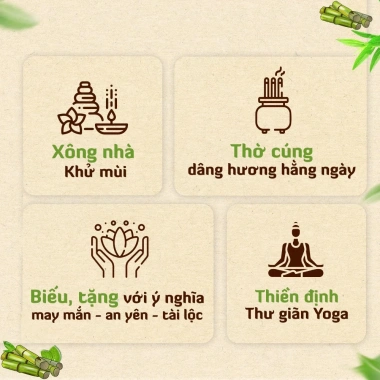 Nhang Thảo Mộc Tự Nhiên Hương Bài Cổ Truyền Cao Cấp - Giảm còn 35.000₫ (Giá gốc 44.450₫)