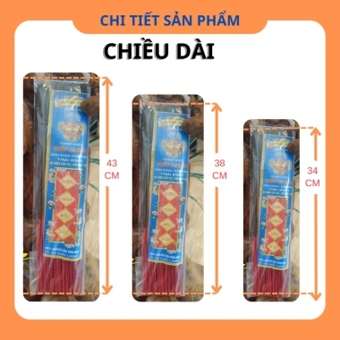 Nhang Trầm Bắc Vuốt Tay Không Đậu Tàn 100 Nén 34‑43cm Nhang Sạch An Toàn, Giá 23.000 VND 3