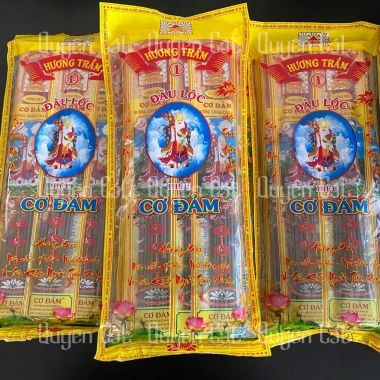 Nhang trầm Cơ Đảm sạch cuốn tàn đẹp, hương quế thơm ngát, giá 60.000đ