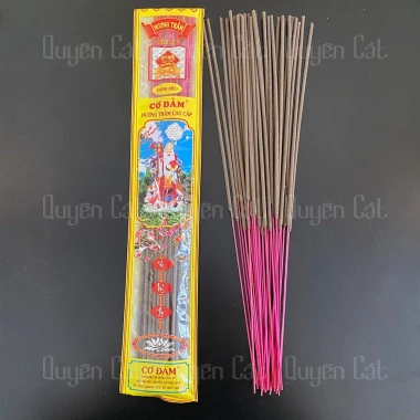 Nhang trầm Cơ Đảm sạch cuốn tàn đẹp, hương quế thơm ngát, giá 60.000đ