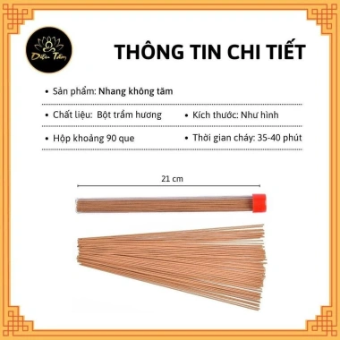 Nhang Trầm Hương Không Tăm Tự Nhiên - Hương Ấm Lâu, Giá Ưu Đãi 190k 2 Nhang Trầm Hương Không Tăm Tự Nhiên - Hương Ấm Lâu, Giá Ưu Đãi 190k 2