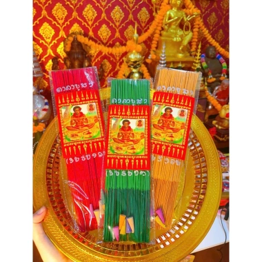 Nhang Trợ Tài Lộc May Mắn Jao Ngô Nhà Giàu 79 Cây Thơm Thái Lan - Giá Giảm 66.000 VND