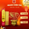 Nhang Vàng Ánh Kim Cuộn Tàn 6 Tài Lộc nén 38cm, Thảo mộc, ít khói, 53.500, tặng 1 10