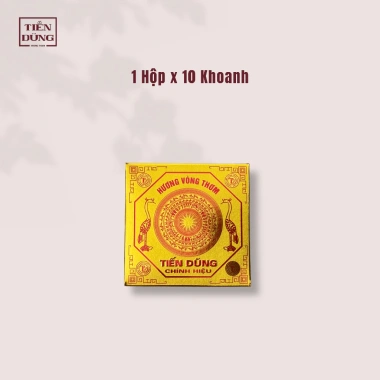 Nhang Vòng Hương Tết Tiến Dũng Hương Thơm Gia Truyền, Cháy 24h, 10 Nén, 120.000 VND 8