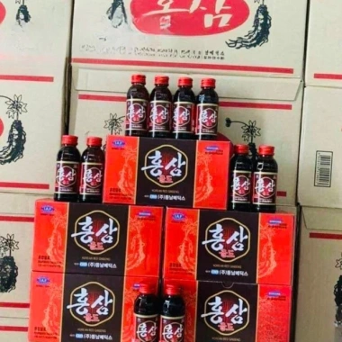 Nhập Khẩu Nước Hồng Sâm Nguyên Chất Hàn Quốc – Hộp 10 chai Giá chỉ 75.905đ