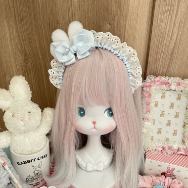 Nhật Bản Gothic Retro Cosplay Trang Phục Người Giúp Việc - Phụ Kiện Tóc Nơ và Mũ 64.248 VND