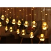 Nháy đèn lồng kim sa - Bộ 10 lồng lớn, rèm thả trang trí Tết và Giáng sinh, giá 157.590 VND 9