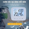 Nhiệt kế điện tử EMOON 4 trong 1: đo nhiệt độ, độ ẩm, báo thời gian, cảnh báo cảm xúc, đèn LED - giảm giá 125.000₫ 5