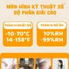 Nhiệt kế điện tử EMOON 4 trong 1: đo nhiệt độ, độ ẩm, báo thời gian, cảnh báo cảm xúc, đèn LED - giảm giá 125.000₫ 8