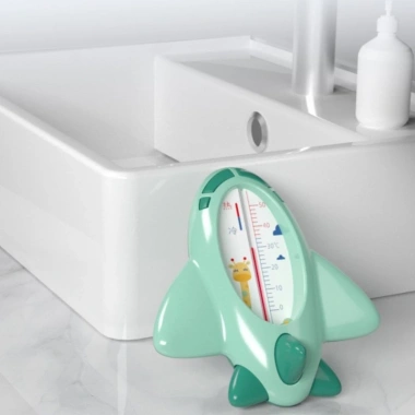 Nhiệt kế đo nước tắm bé Misuta – Hình máy bay, ca nô dễ thương, đo nhanh an toàn, giá 45.000 VND 5